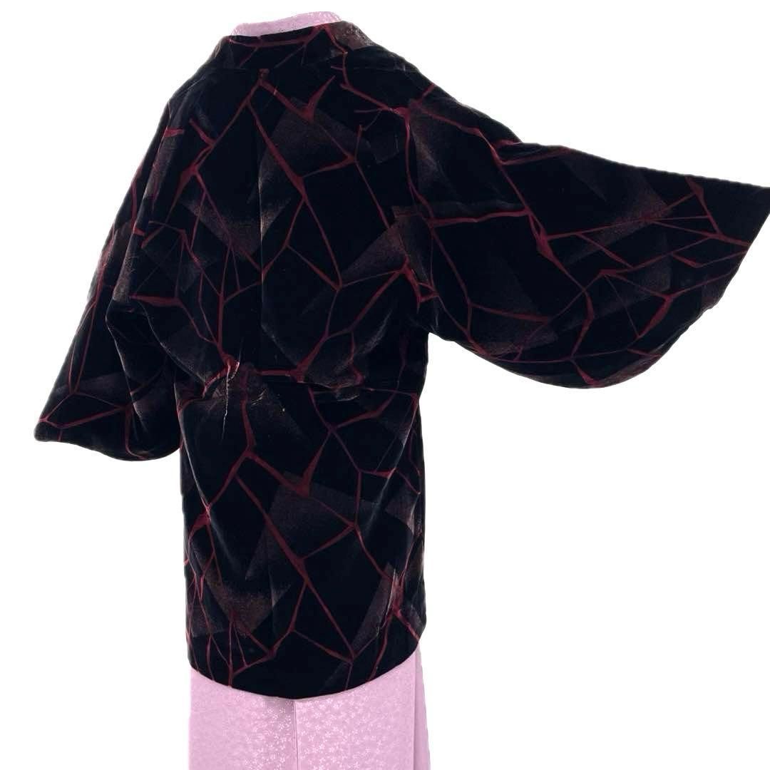 着物と帯 時流 コ251051◆ベルベットコート◆和装コート