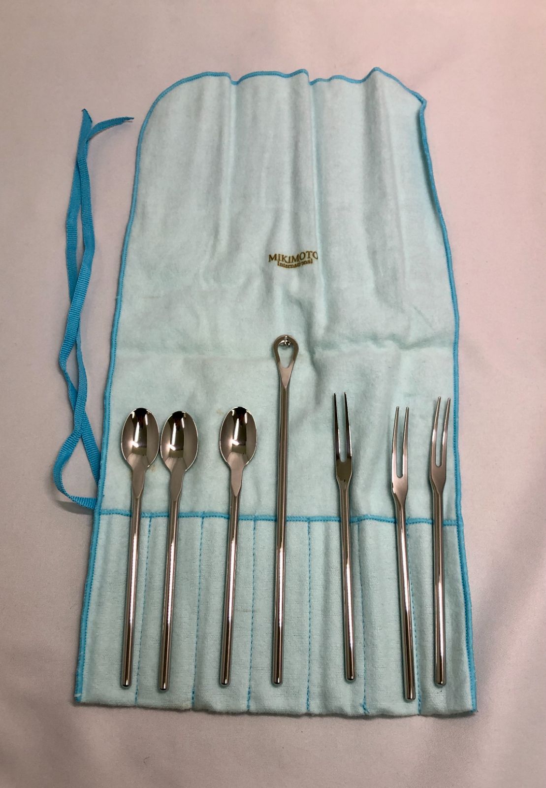 カトラリーセット MIKIMOTO デザートフォーク スプーン マドラー M2224