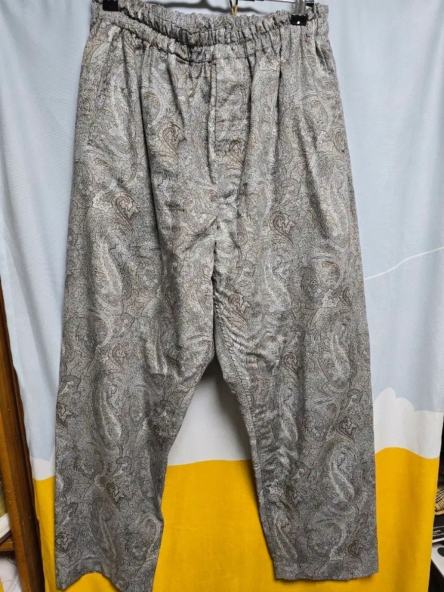 34 KAPTAIN SUNSHINE キャプテンサンシャイン ベイズリー パータン バンディング ズボン