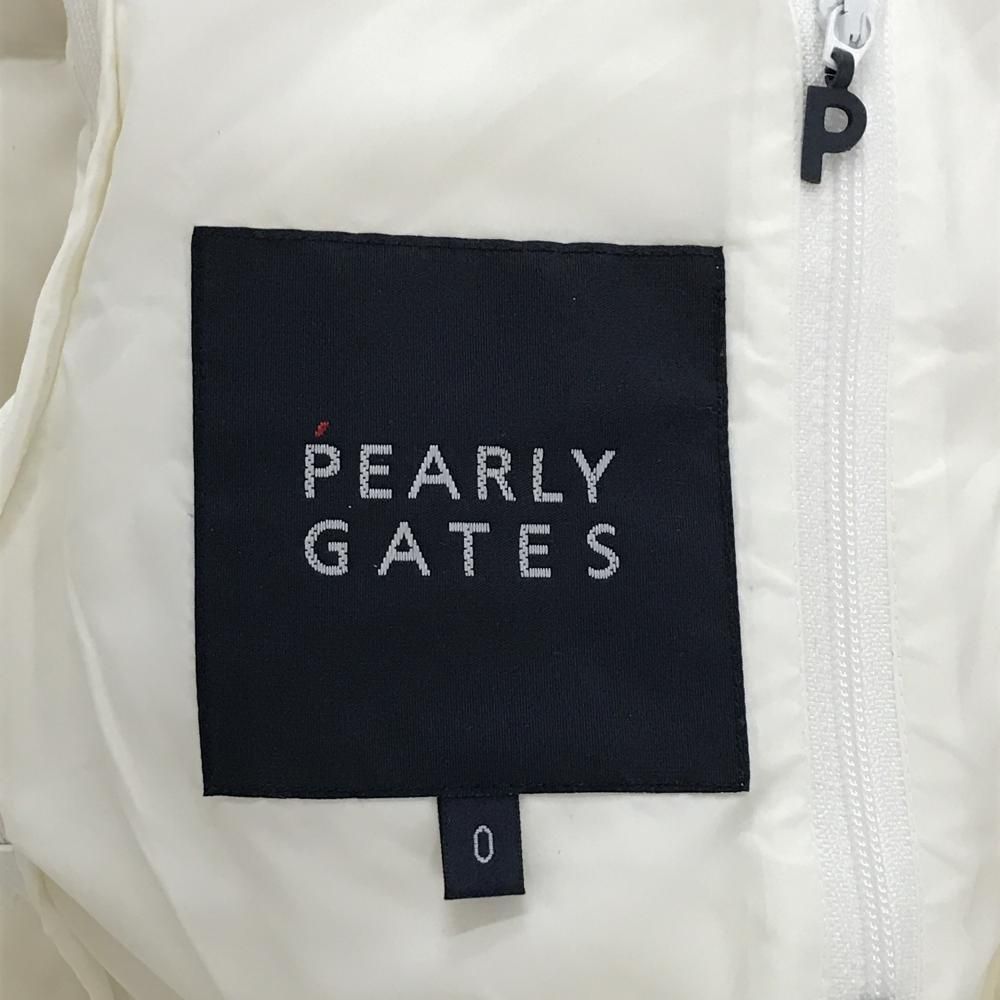 超美品】パーリーゲイツ 4WAYダウンジャケット 白×ネイビー フード袖