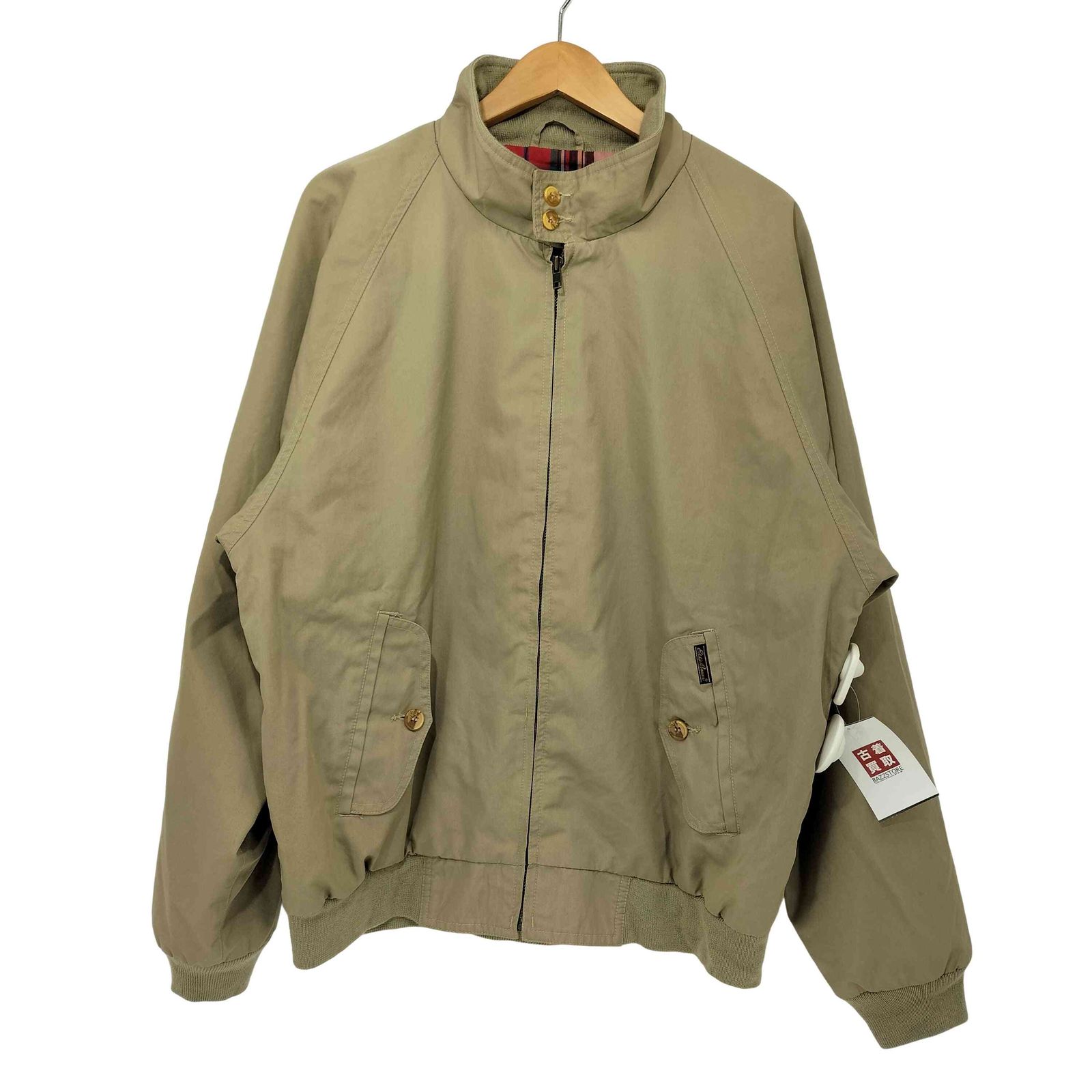 エディーバウアー Eddie Bauer 80 90 s G 9型 マドラスチェックライナー ハリントンジャケット メンズ import L