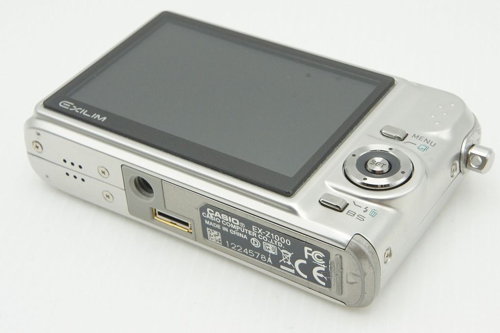 CASIO カシオ EXILIM EX-Z1000 コンパクトデジタルカメラ シルバー