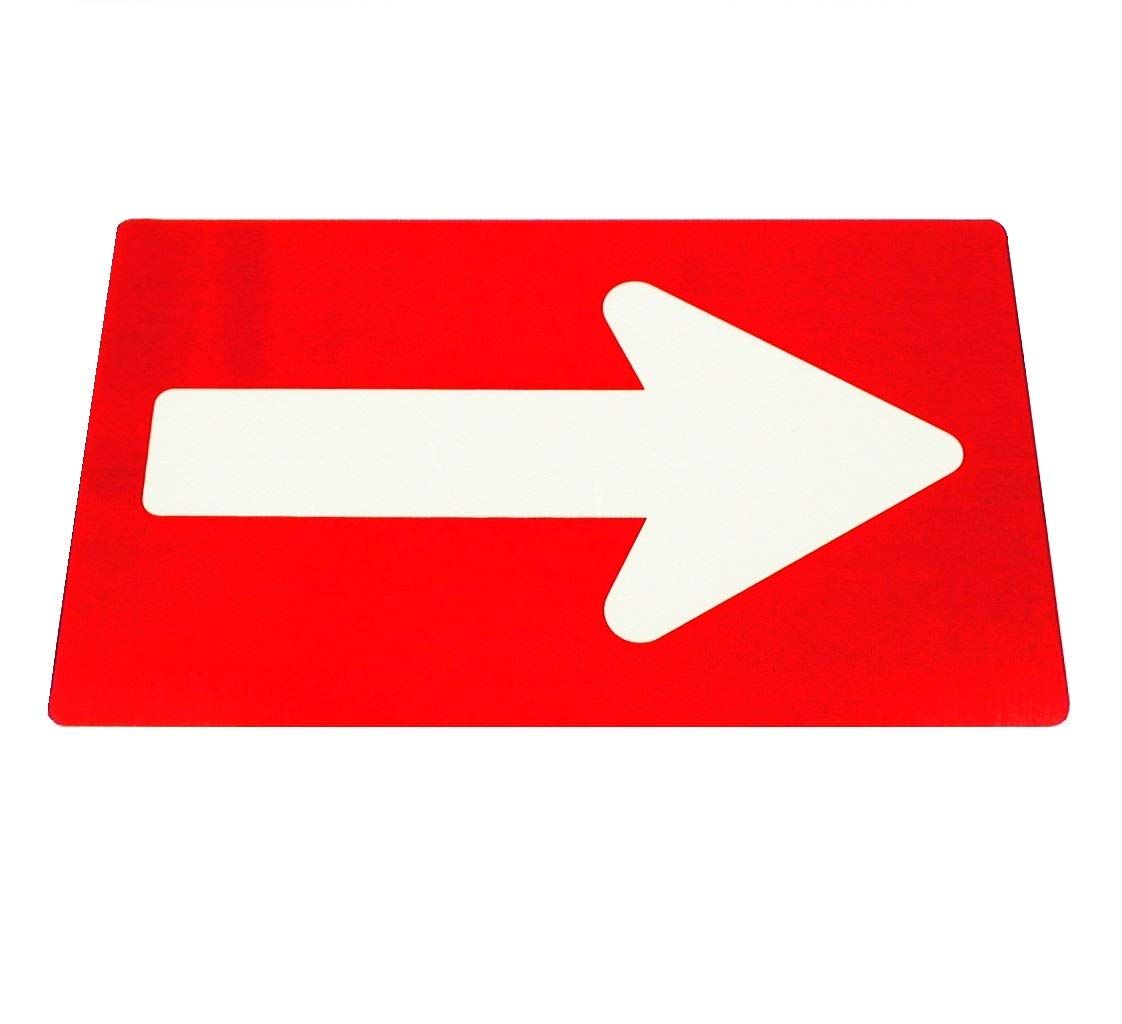 カラーコーン用矢印板 SB-306