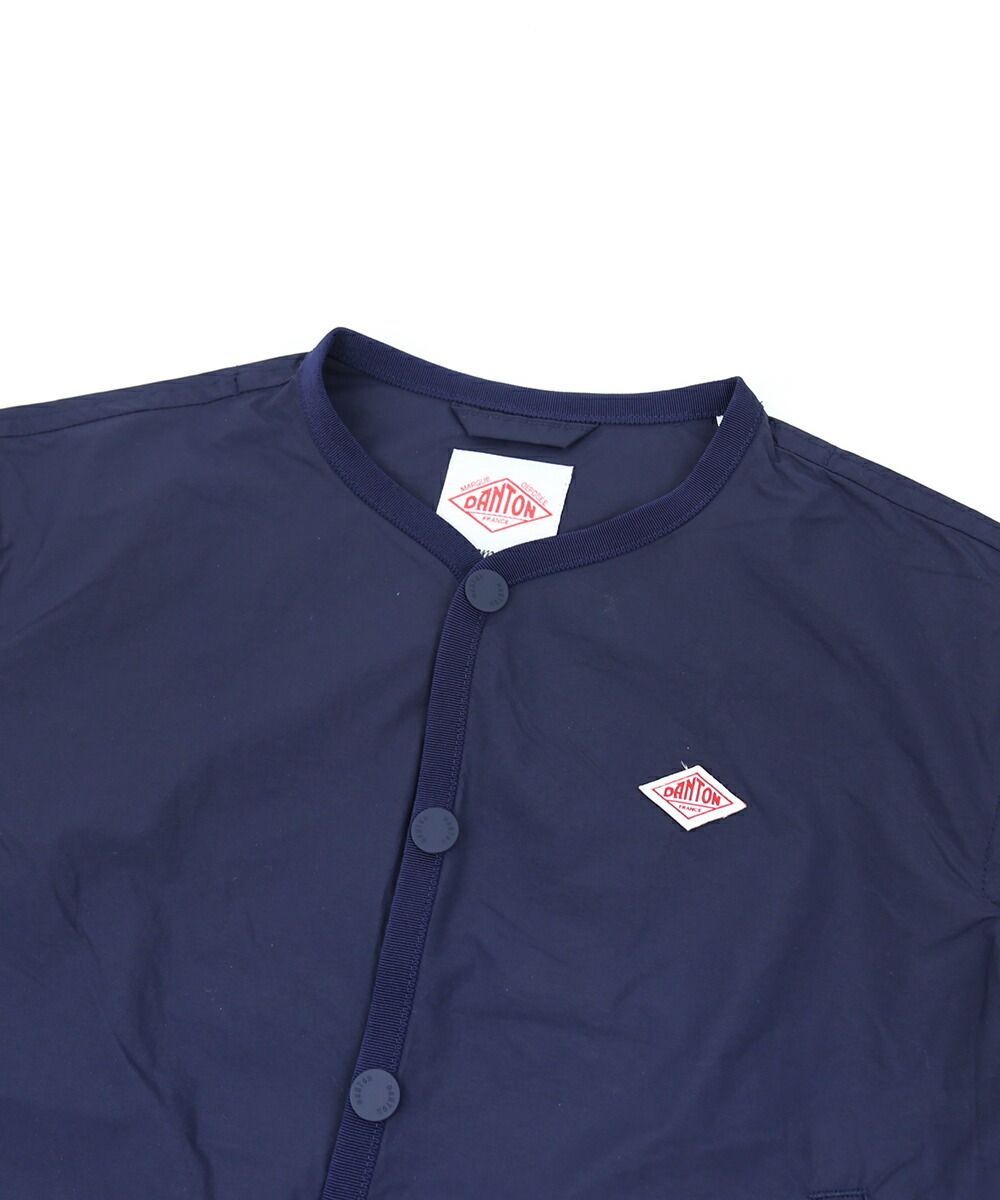 30%OFF】ダントン セール DANTON ナイロンタッサー キッズ ノーカラー
