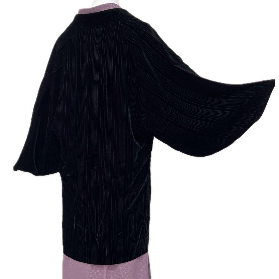 着物と帯 時流 コ251048◆ベルベットコート◆Budo 着物コート