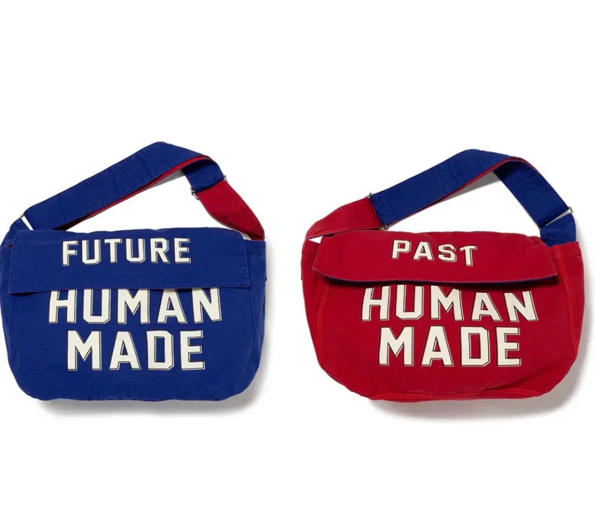 HUMAN MADE ヒューマンメイド リバーシブル ショルダーバッグ ラージ MAIL BAG LARGE