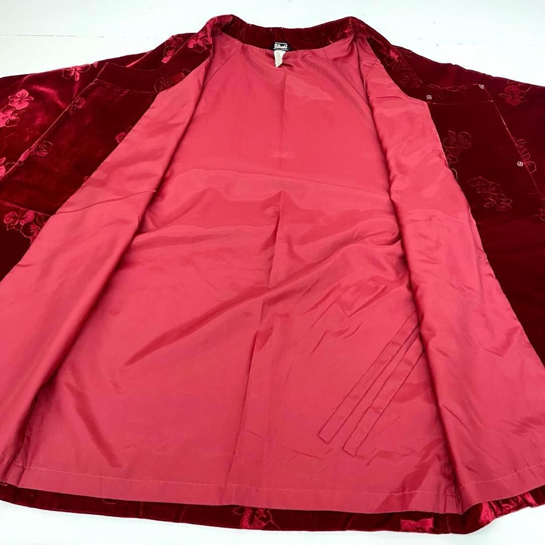 時流 コ251047◆ベルベットコート◆Budo