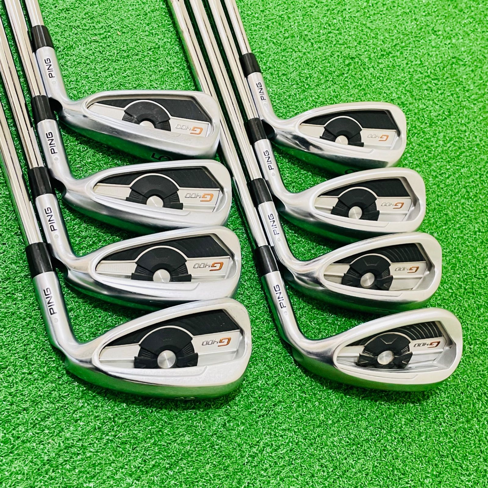 9501 PING G400 ピン アイアン8本セット Dynamic Gold 105