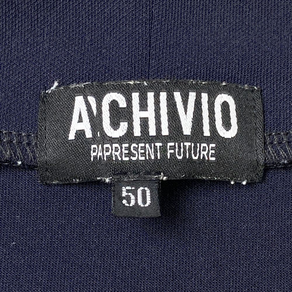 サイズ：50 ARCHIVIO アルチビオ 2024年モデル モックネック長袖T