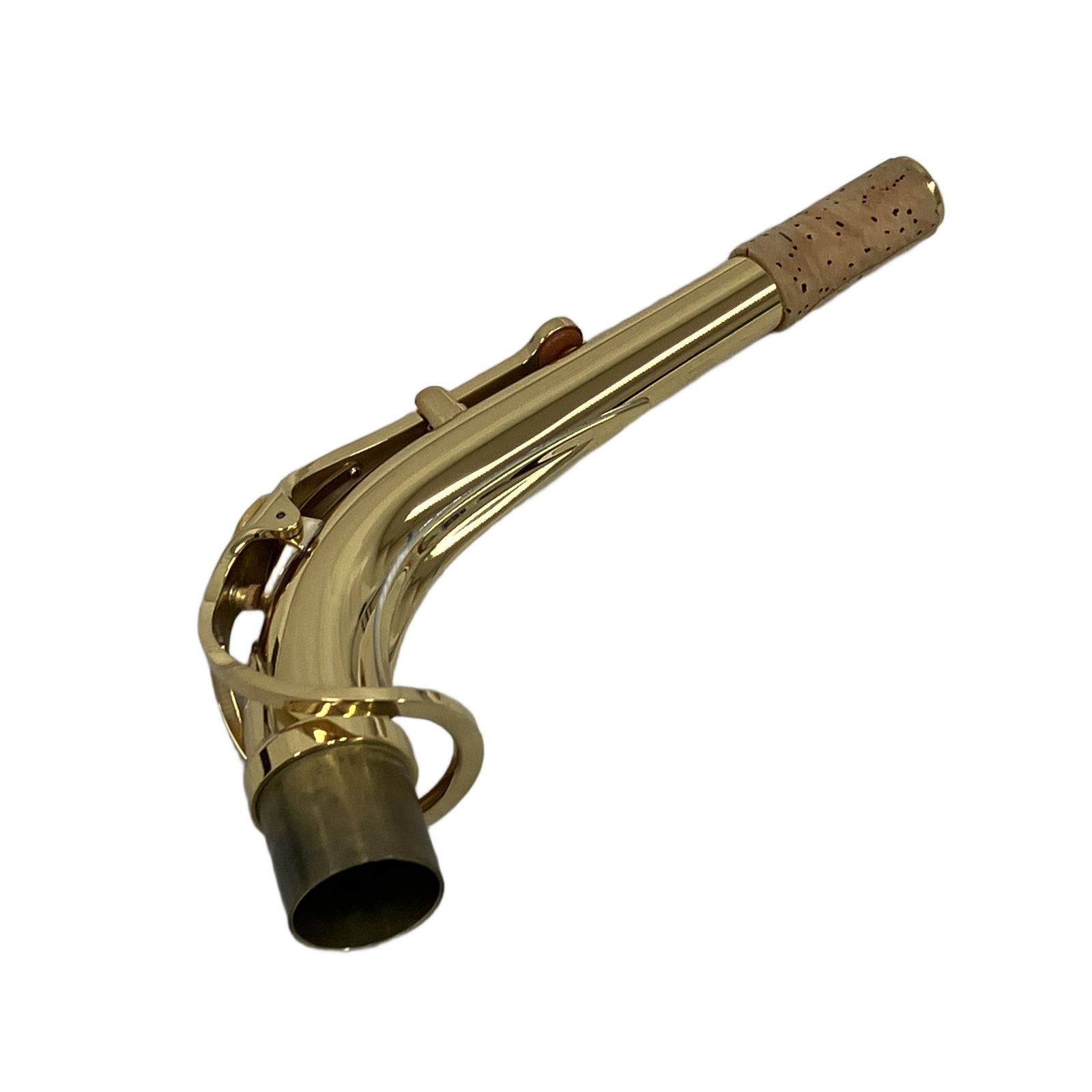 YAMAHA Customアルトサックスネック AG1 中古 YAMAHA ヤマハ AV1 アルトサックス ネック イエローブラス ゴールド