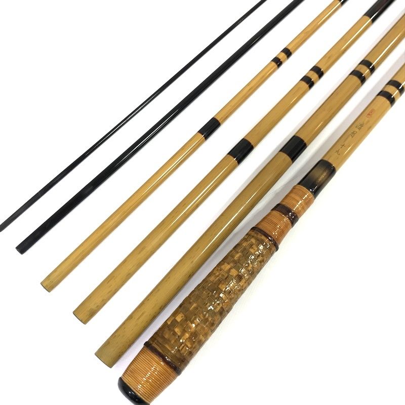 Daiwa ダイワ　二天粋　おぼろ　十九尺　ヘラ竿　ヘラ釣 DAIWA ダイワ 二天粋 おぼろ 九尺 ヘラ竿 ロッド 竿袋付き - 中古釣り