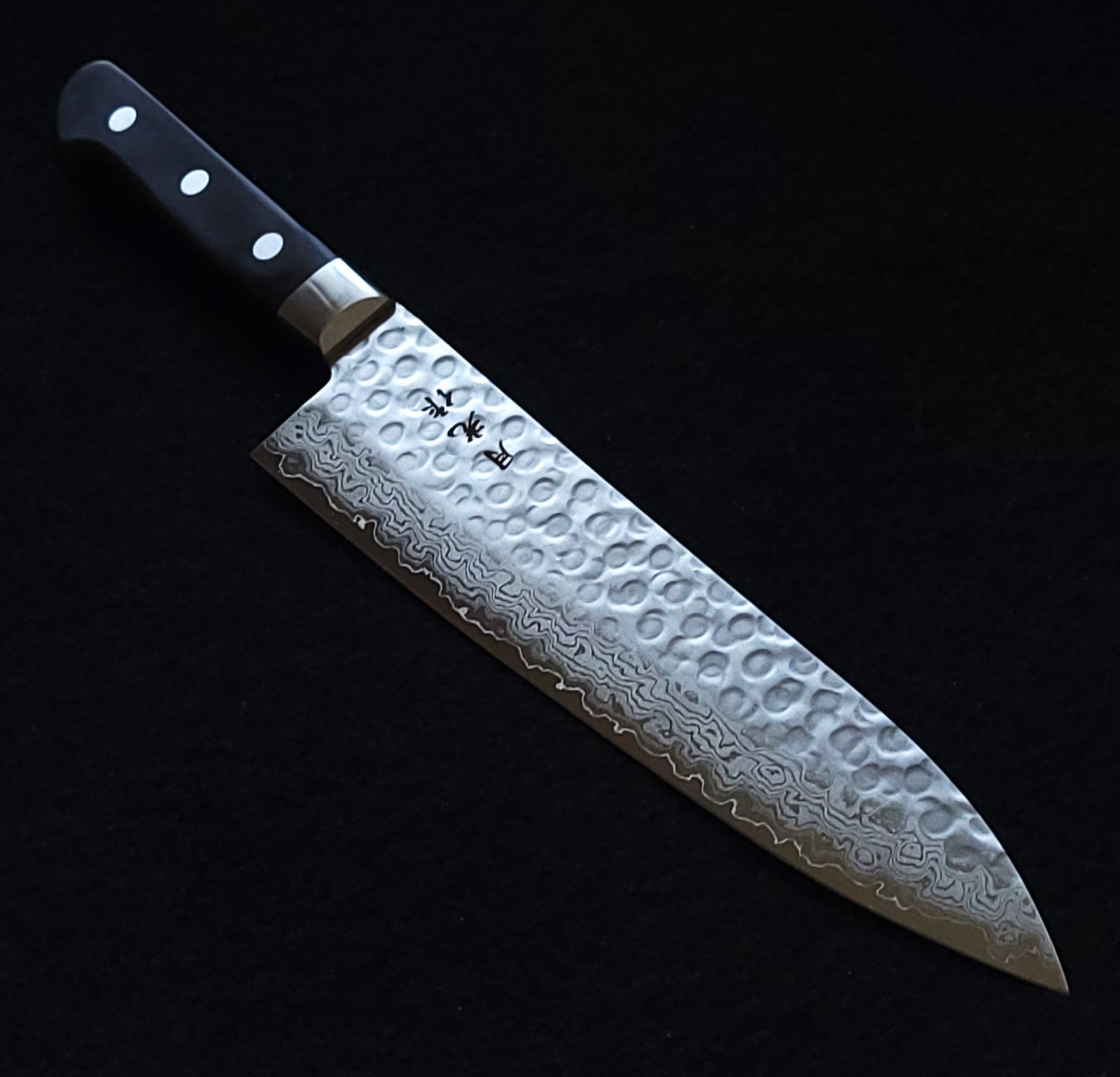 VG 10 ダマスカス 牛刀包丁210 mm G 1754 J 日本製 月光作