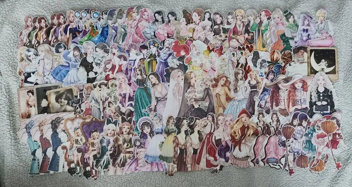 デコレーションダイアリーアイテム 人物 背景 人物集 人カット