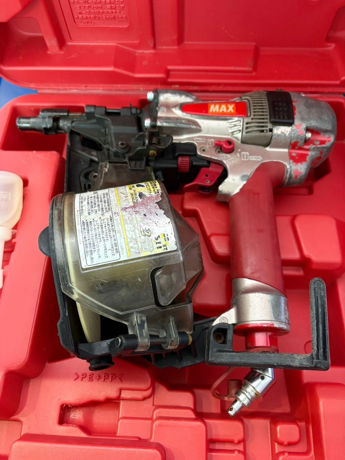 マックス 高圧コイルネイラ 釘打ち機 HN-65 N 1 動作品