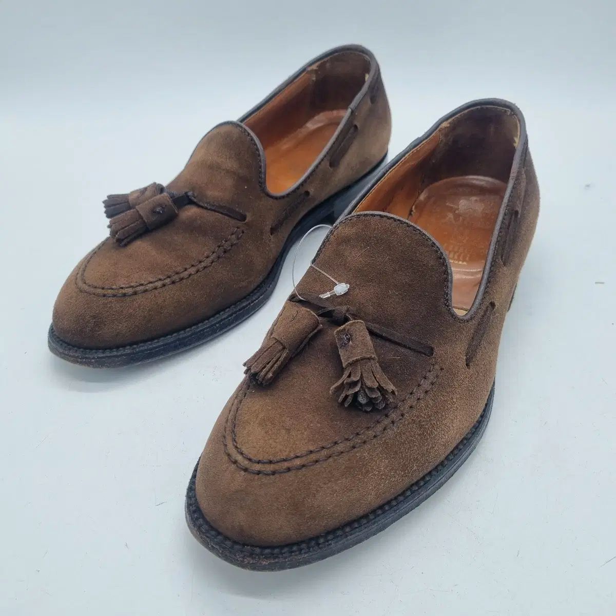ALDEN 666 スウェード タッセルローファー メンズ 255mm - メルカリ