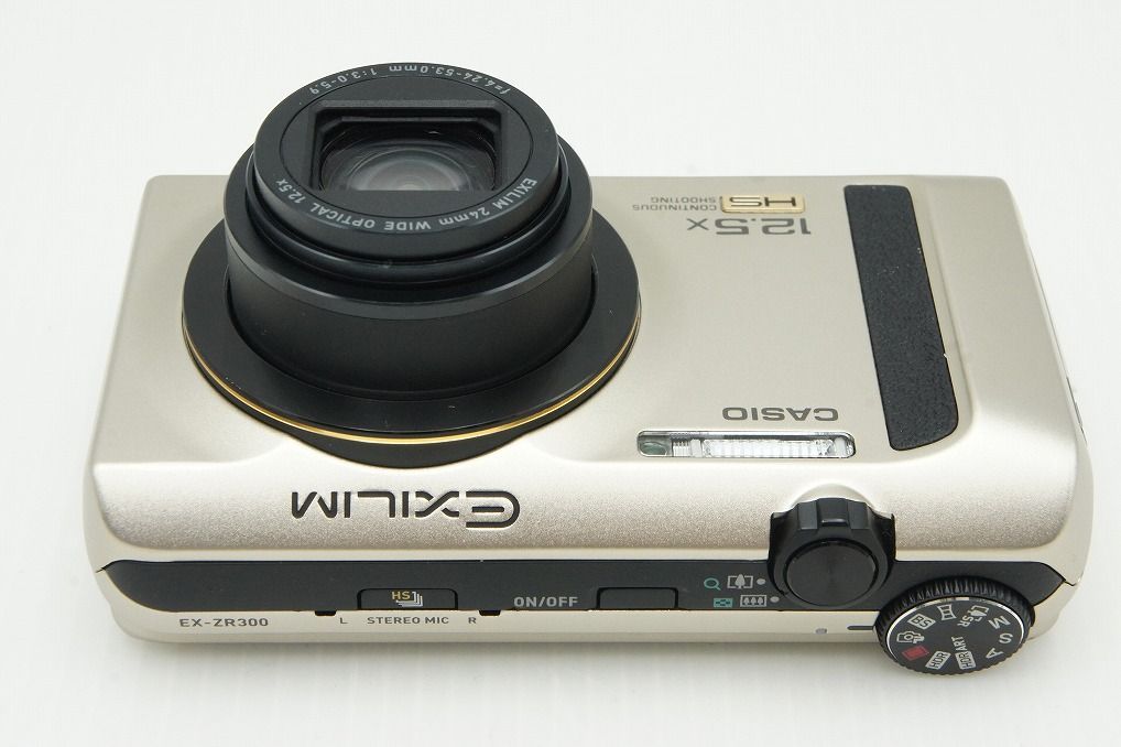 美品 CASIO カシオ HIGH SPEED EXILIM EX-ZR300 コンパクトデジタル