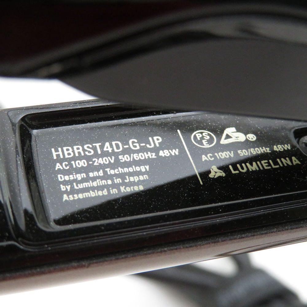 Bioprogramming バイオプログラミング HBRST 4 D G JP ヘアビューロン Plus ヘアアイロン ストレート BN 4349