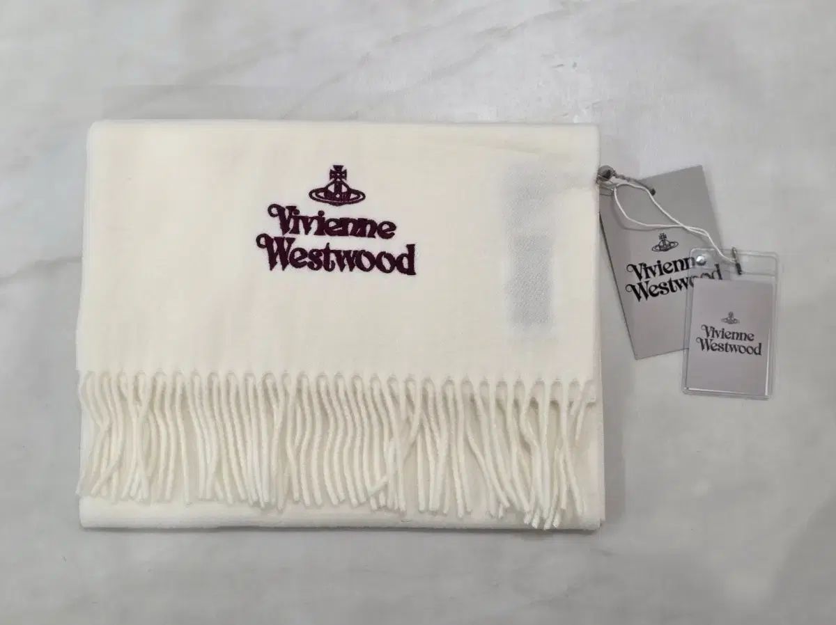 Vivienne Westwood ヴィヴィアン ウエストウッド 刺繍 ロゴ マフラー