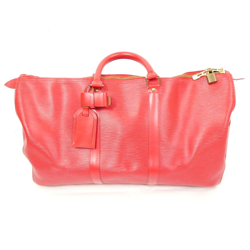 LOUIS VUITTON ルイヴィトン M42967 エピ キーポル 50 ボストンバッグ