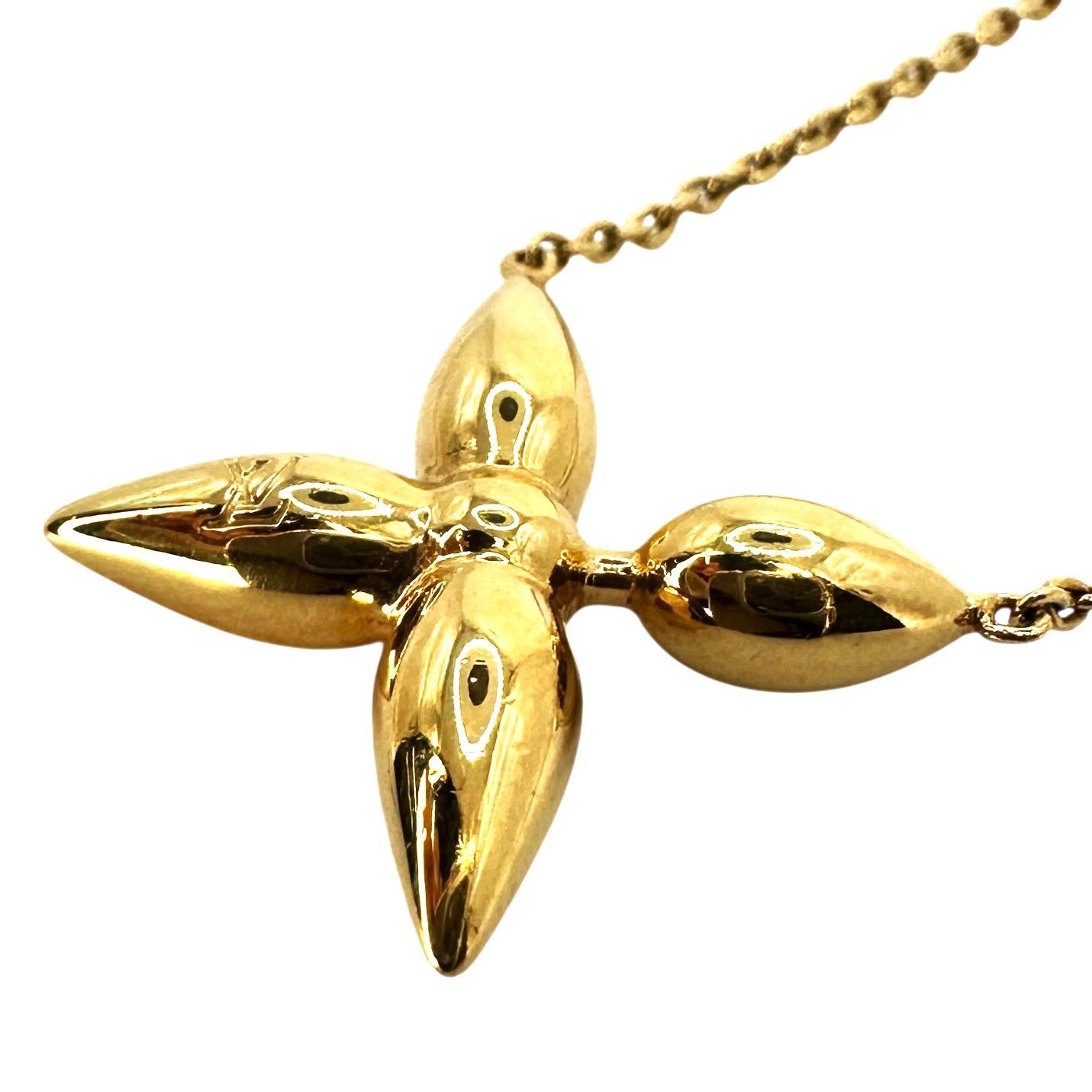 LOUIS VUITTON】 ルイ・ヴィトン コリエ ルイゼット ネックレス 約48cm