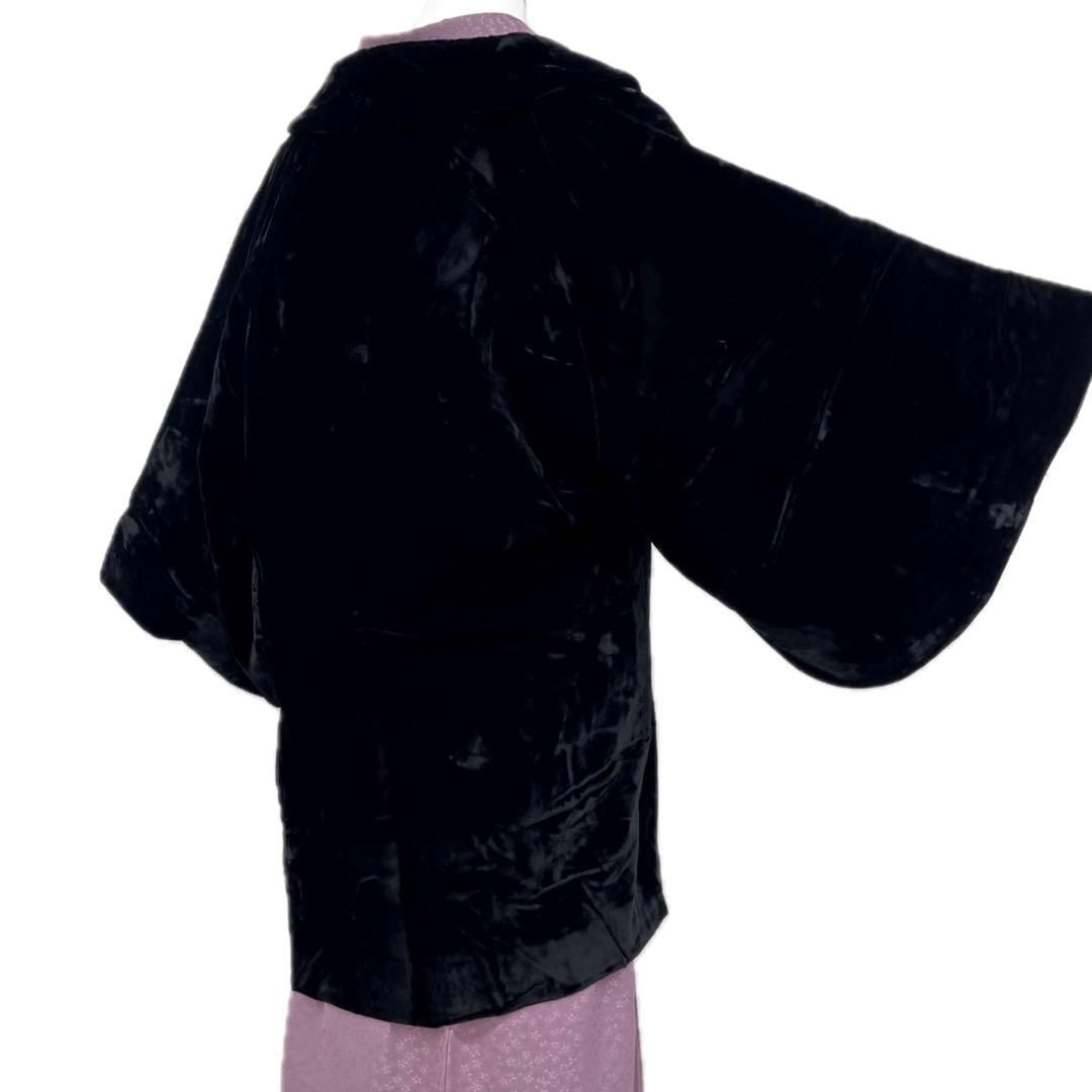 着物と帯 時流 コ251044◆ベルベットコート◆天洋コート 和装コート