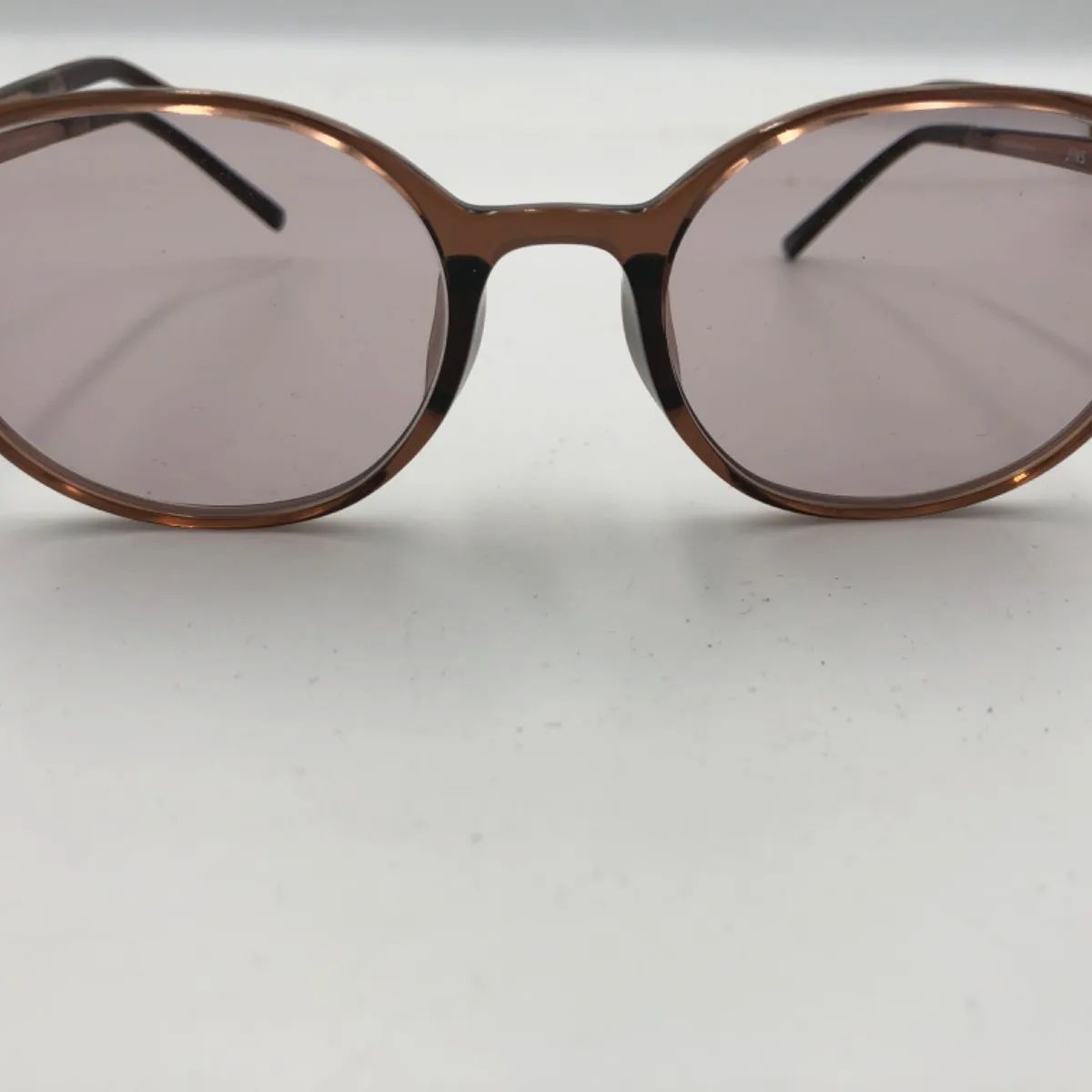 □ JINS ジンズ サングラス メガネ ブラウンフレーム カラーレンズ