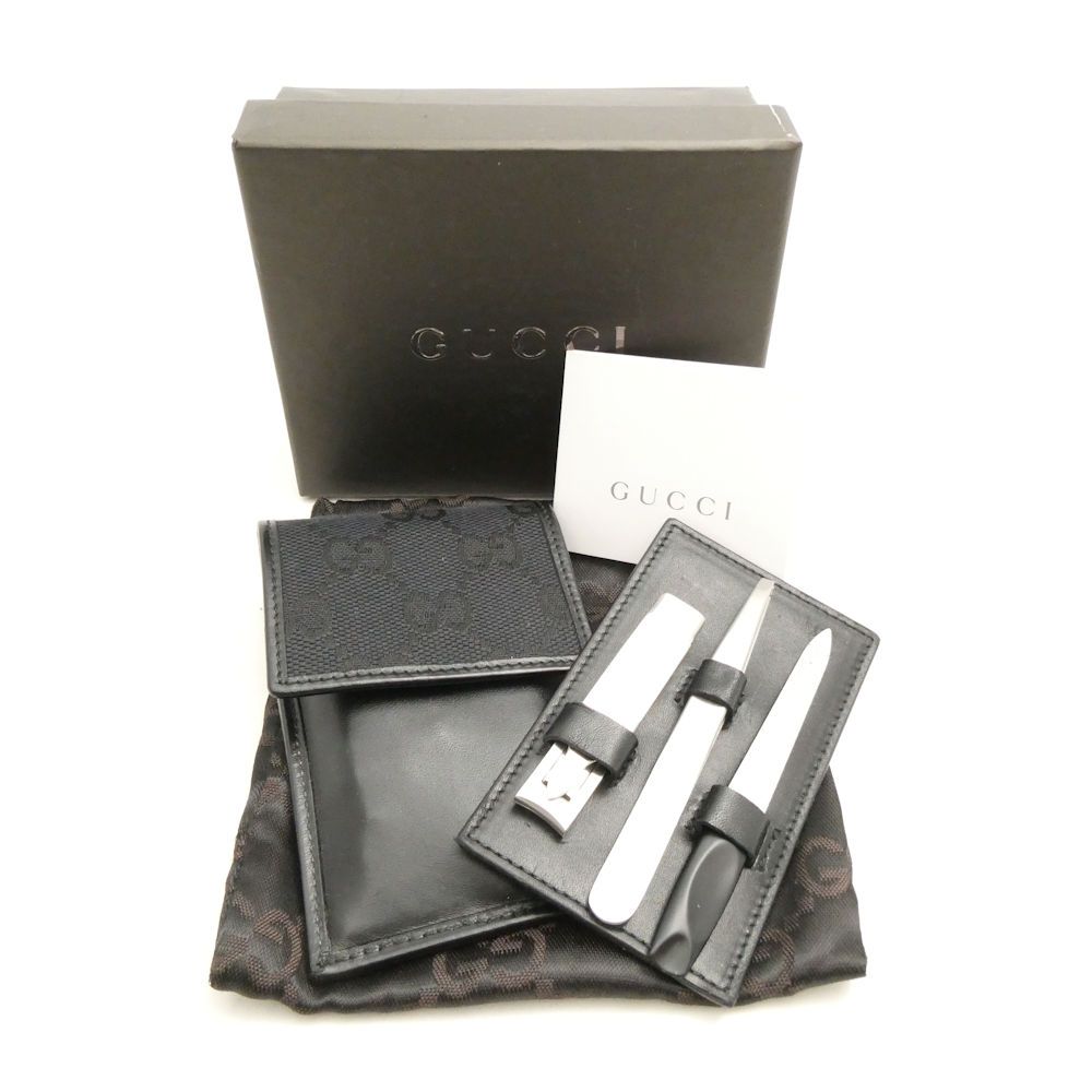 GUCCI　爪お手入れセット 未使用 GUCCI グッチ ネイルケアキット Zwilling 爪切り 爪やすり