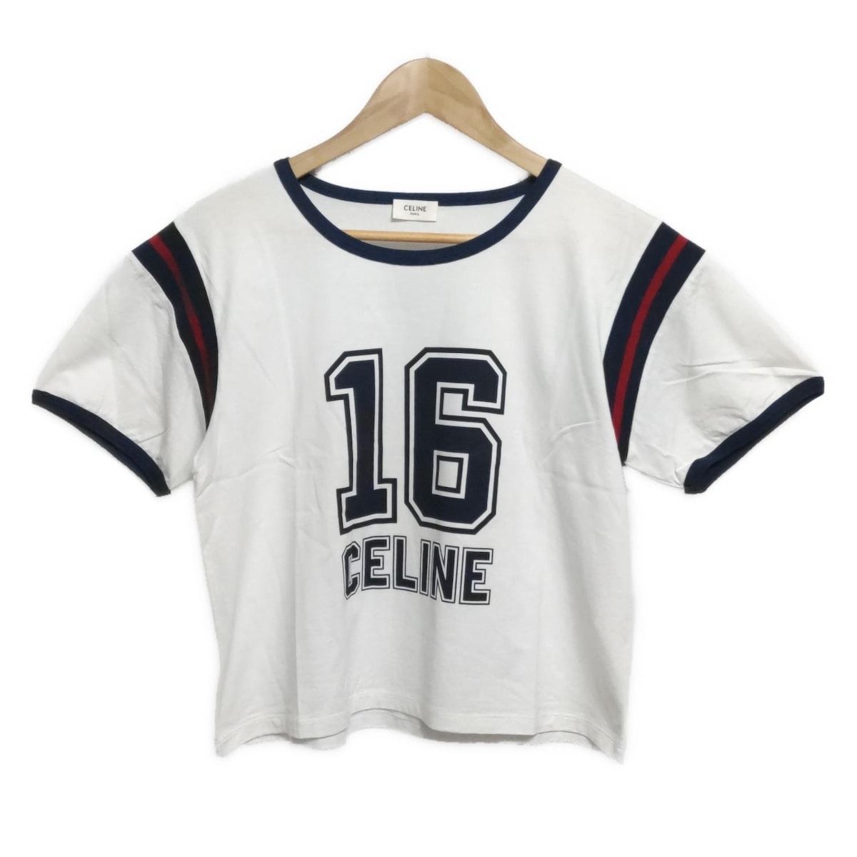 CELINE(セリーヌ) 半袖Tシャツ サイズL レディース美品 - 2X87J671Q 白