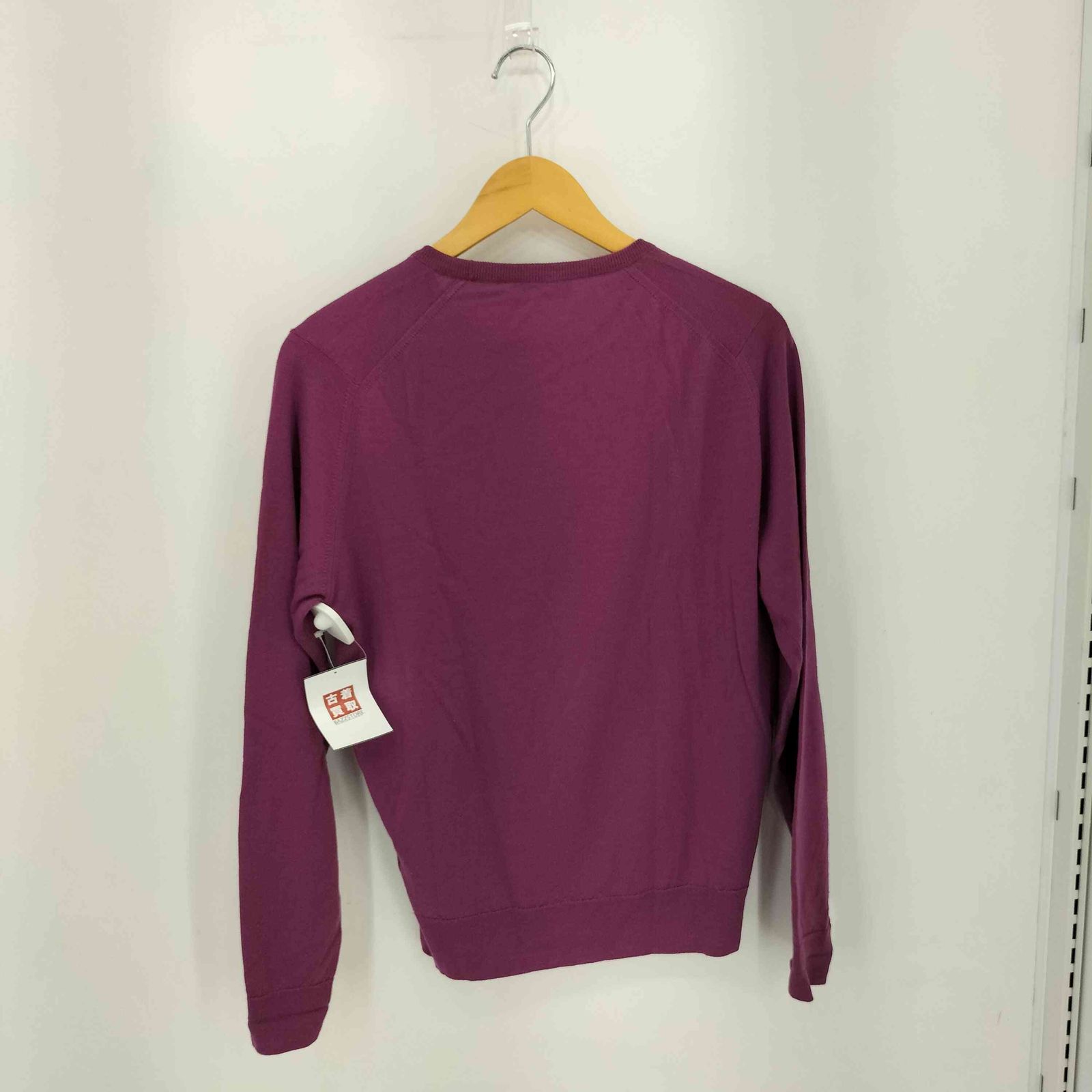 JOHN SMEDLEY(ジョンスメドレー) メリノウールクルーネックニット メンズ  S【中古】【ブランド古着バズストア】 ジョンスメドレー JOHN SMEDLEY メリノウールクルーネックニット