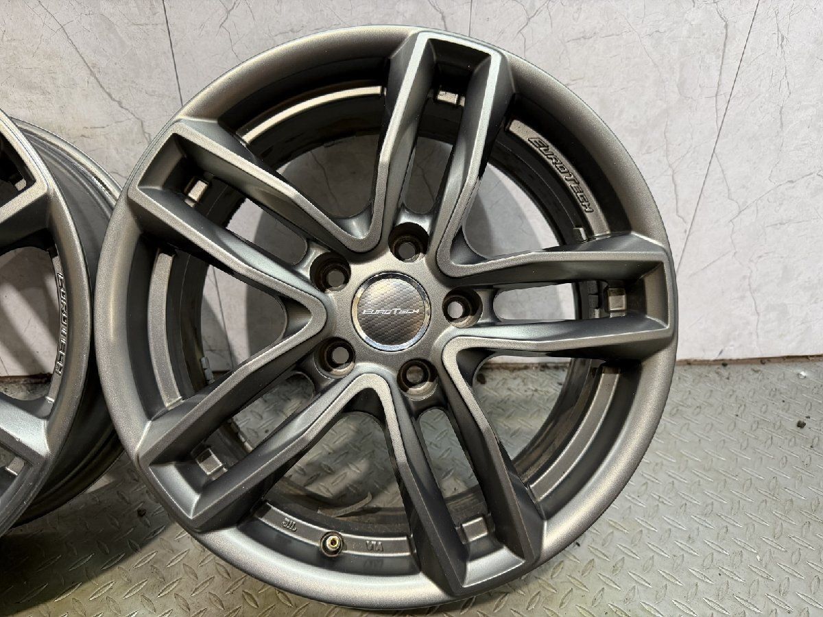 ユーロテック 社外ホイール 16インチ 4本 6. 29 球面ナット VW|シャラン等 MHD 509 16インチ ホイール タイヤ ホイール