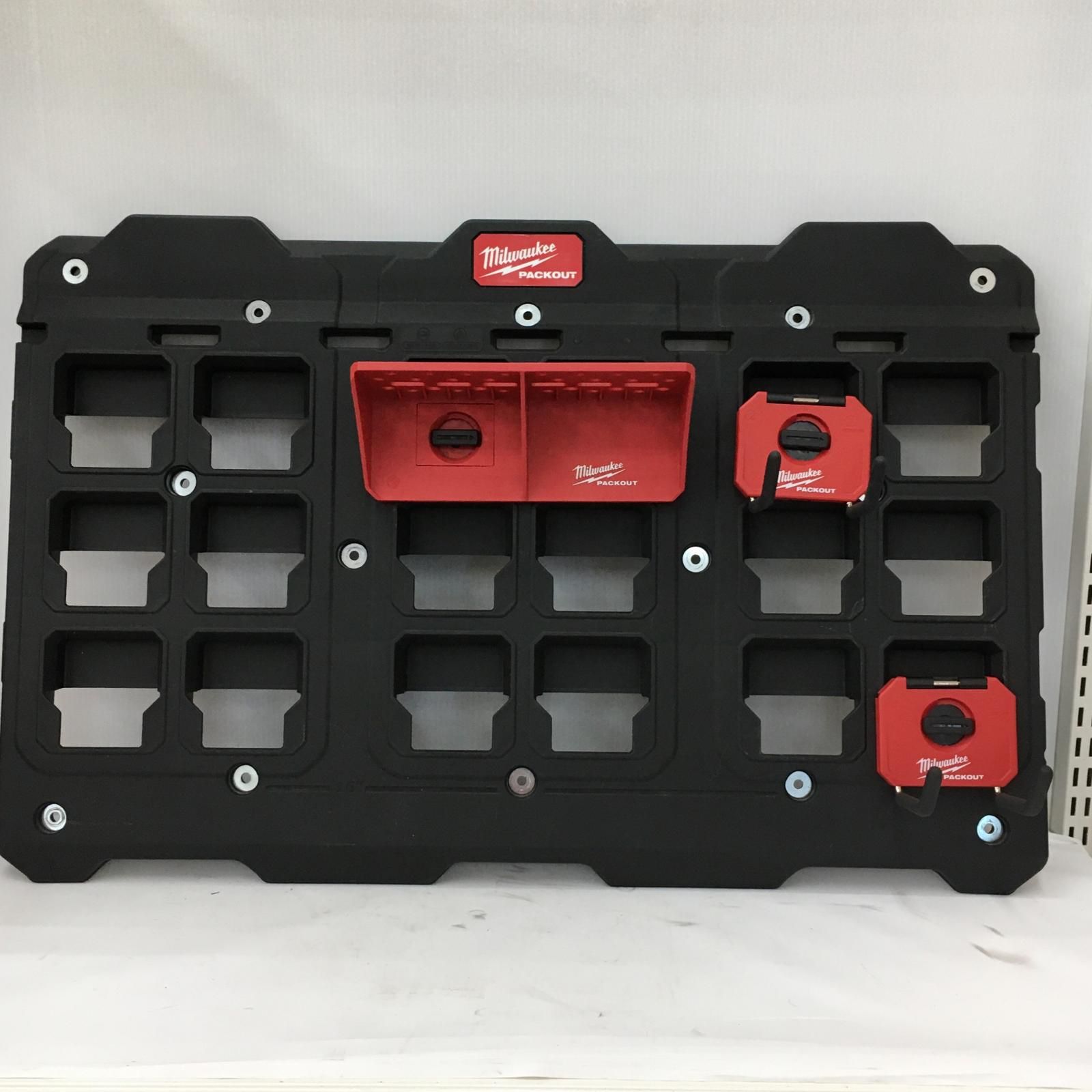 △△Milwaukee ユーティリティフック セット ﾏｳﾝﾃｨﾝｸﾞﾌﾟﾚｰﾄ レッド