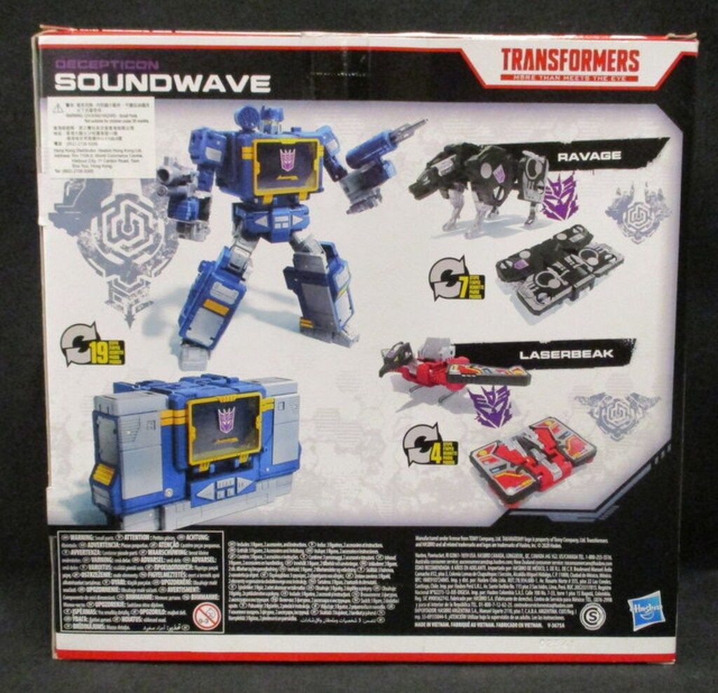 HASBRO TF|WAR FOR CYBERTRON TRILOGY SOUNDWAVE