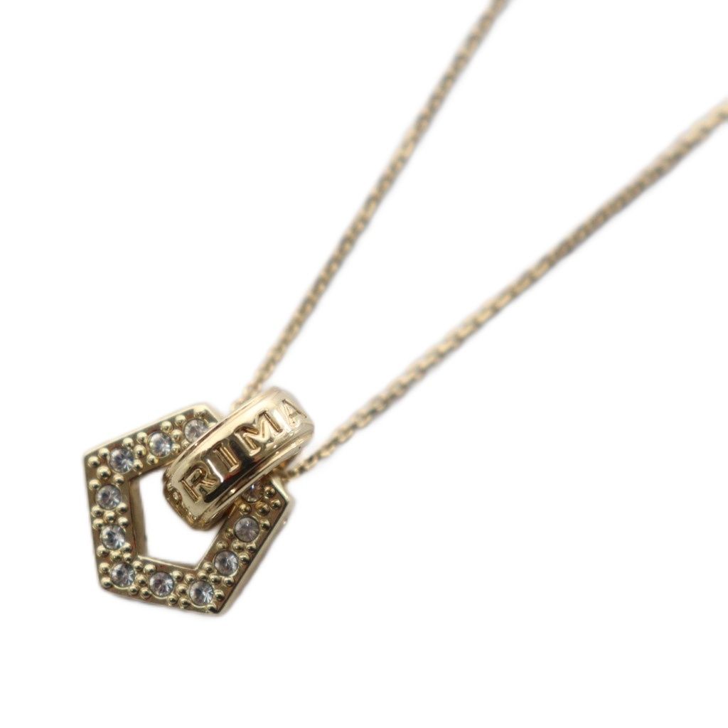 ANTEPRIMA ペンダント ネックレス アンテプリマ ANTEPRIMA ネックレス ペンダント ラインストーン ロゴ