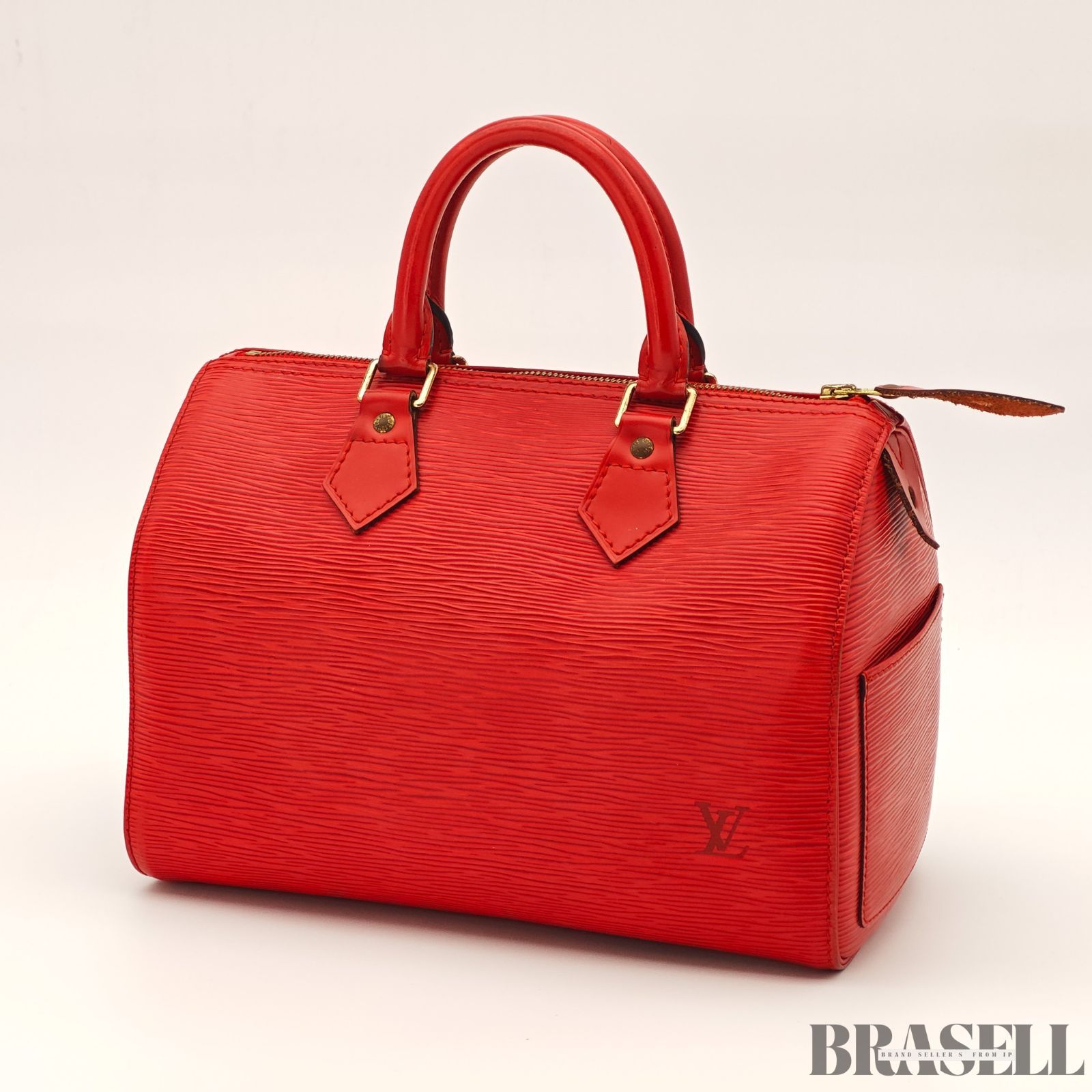 LOUIS VUITTON エピ スピーディ25 M 43017 バッグ ミニボストンバッグ ハンドバッグ カスティリアンレッド レディース メンズ