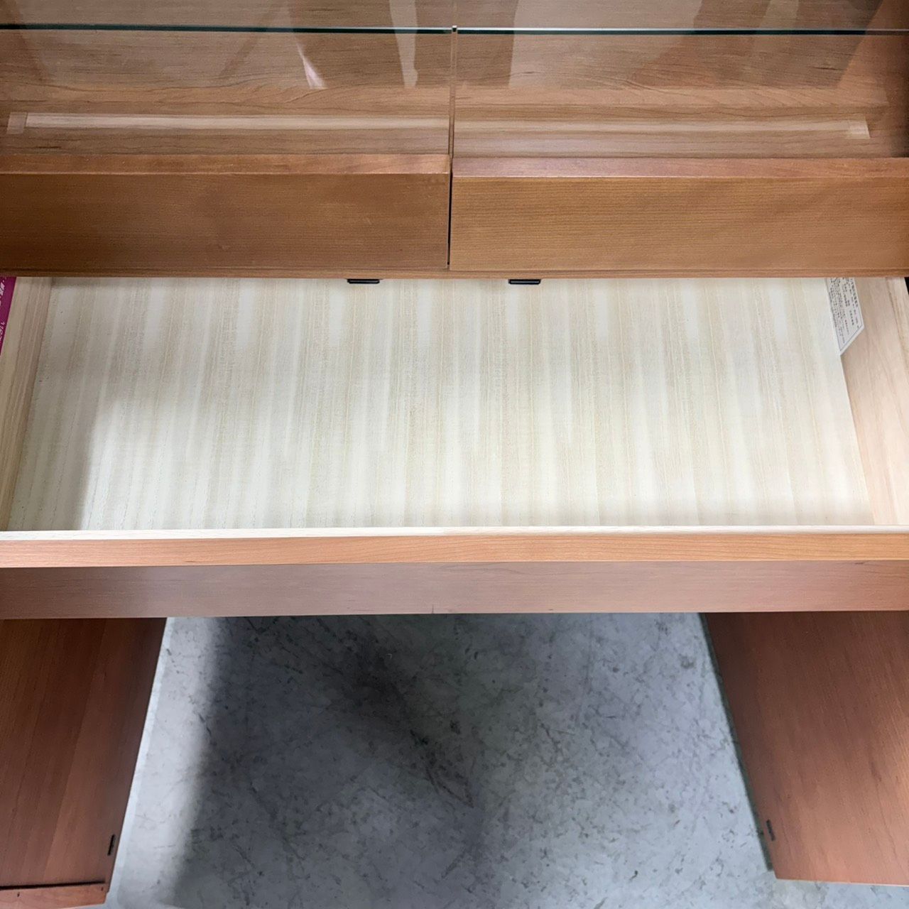 ACTUS アクタス shine 収納棚 食器棚 W900 - メルカリ