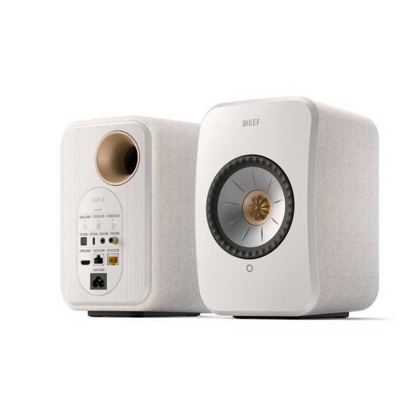 KEF Wi-Fiスピーカー LSX II COTTON WHITE ペア ハイレゾ対応 | Bluetooth対応 コットンホワイト LSXIICOTTONWHITE ♥