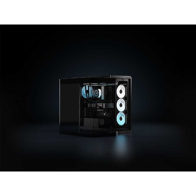  コルセア CORSAIR FRAME 4500 X LX-R RGB iCUE LINK Panoramic Glass Mid-Tower Black CC-9011316-WW ♥ PCケース(自作PC用) PCパーツ