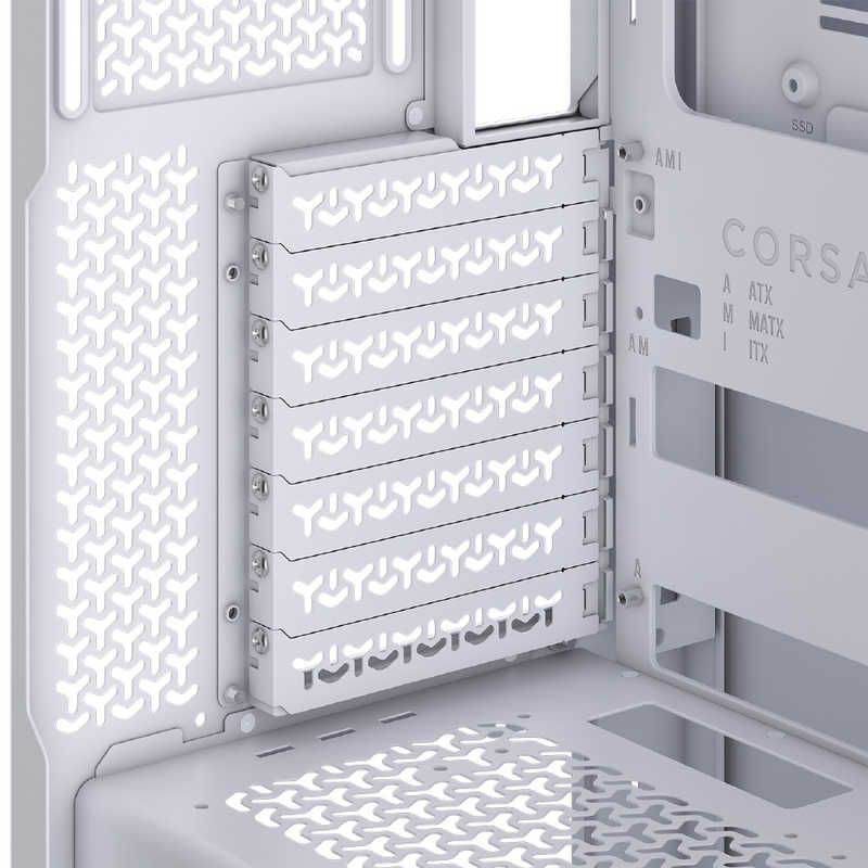  コルセア CORSAIR 3500 X LX-R RGB iCUE LINK Mid-Tower White CC-9011325-WW ♥ PCケース(自作PC用) PCパーツ