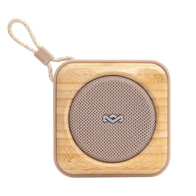 HOUSEOFMARLEY ワイヤレススピーカー 防水 | Bluetooth対応 クリーム EM ROOTS CE ♥