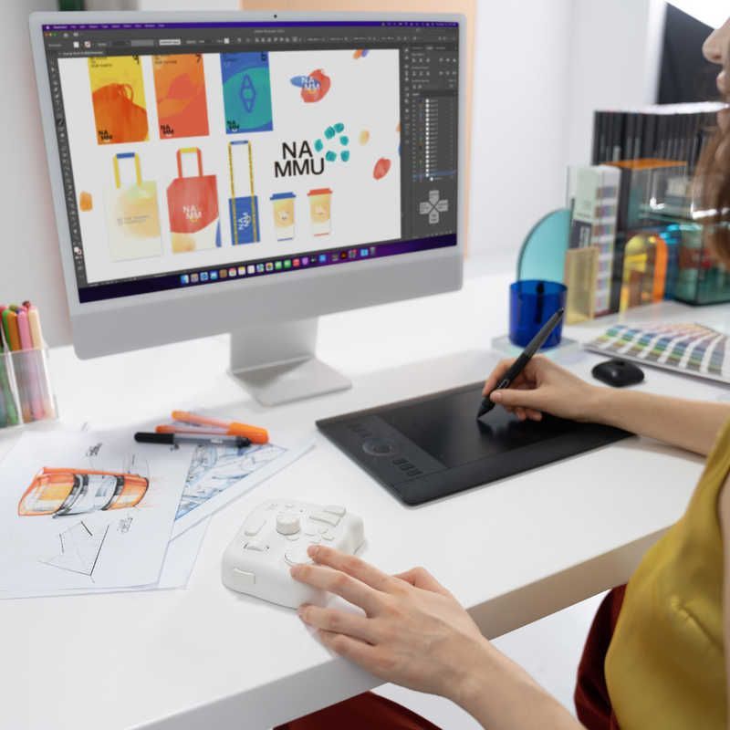 新品 未開封 】 TOURBOX TourBox Elite アイボリーホワイト TBECAWH 未