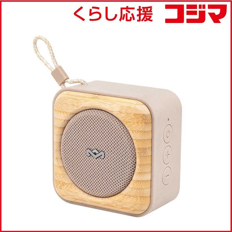 HOUSEOFMARLEY ワイヤレススピーカー 防水 | Bluetooth対応 クリーム EM ROOTS CE ♥