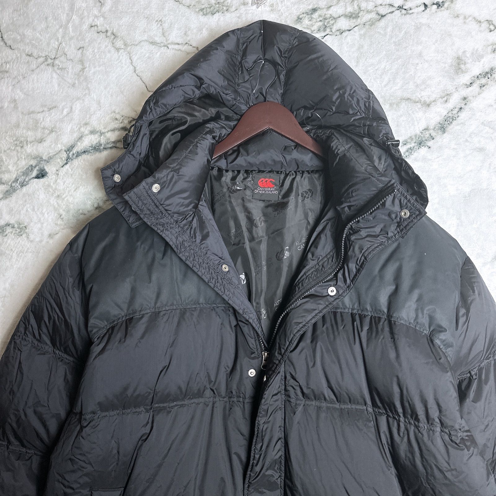 CANTERBURY カンタベリー ロングダウンコート ベンチコート ダウン