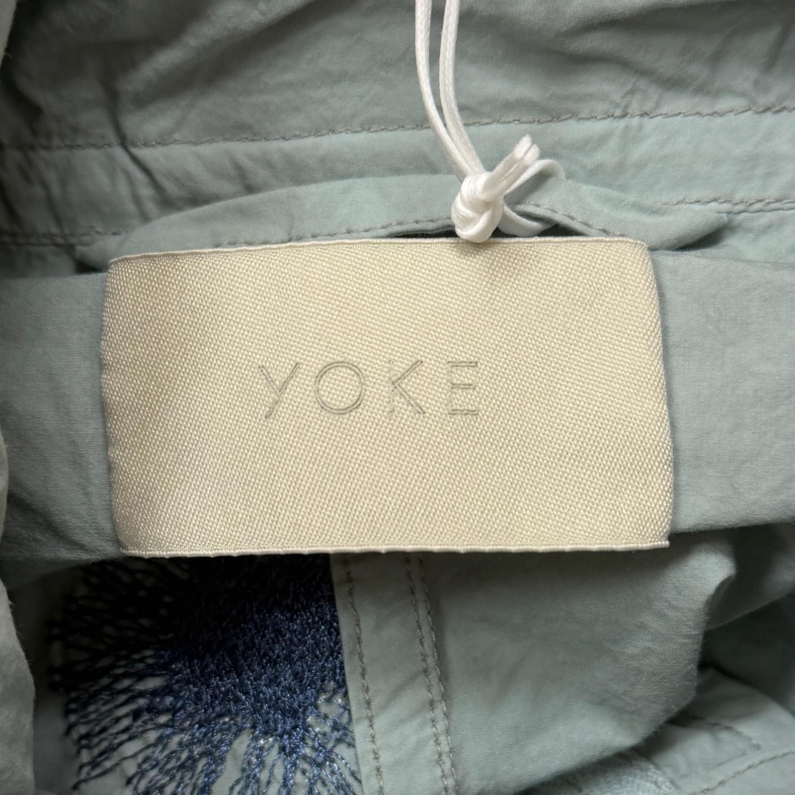 参考上代85800円 未使用 YOKE 25SS EMBROIDERY SNOW PARKA スノー