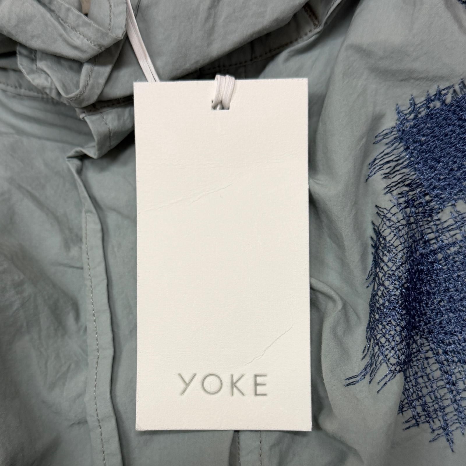 参考上代85800円 未使用 YOKE 25SS EMBROIDERY SNOW PARKA スノー