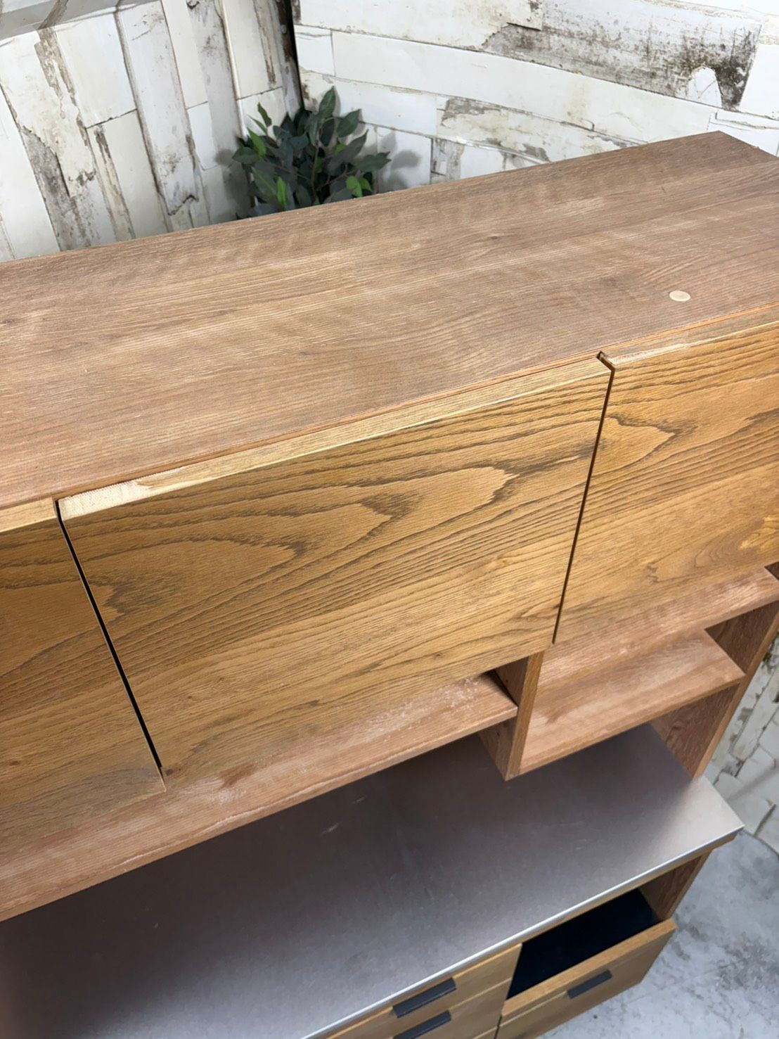 m*o様 ADDAY(アディ)　キッチンボード W1230 美品】unico ADDAY(アディ)キッチンカウンター W1230