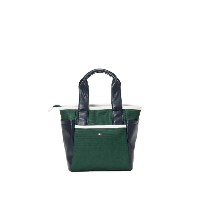  未開封 トミーヒルフィガー 25FW ラウンドバッグ エッセンシャル グリーン THMG5FT7_25FW 未使用 送料無料 練習ネット ゴルフバッグ キャディバッグ ゴルフ