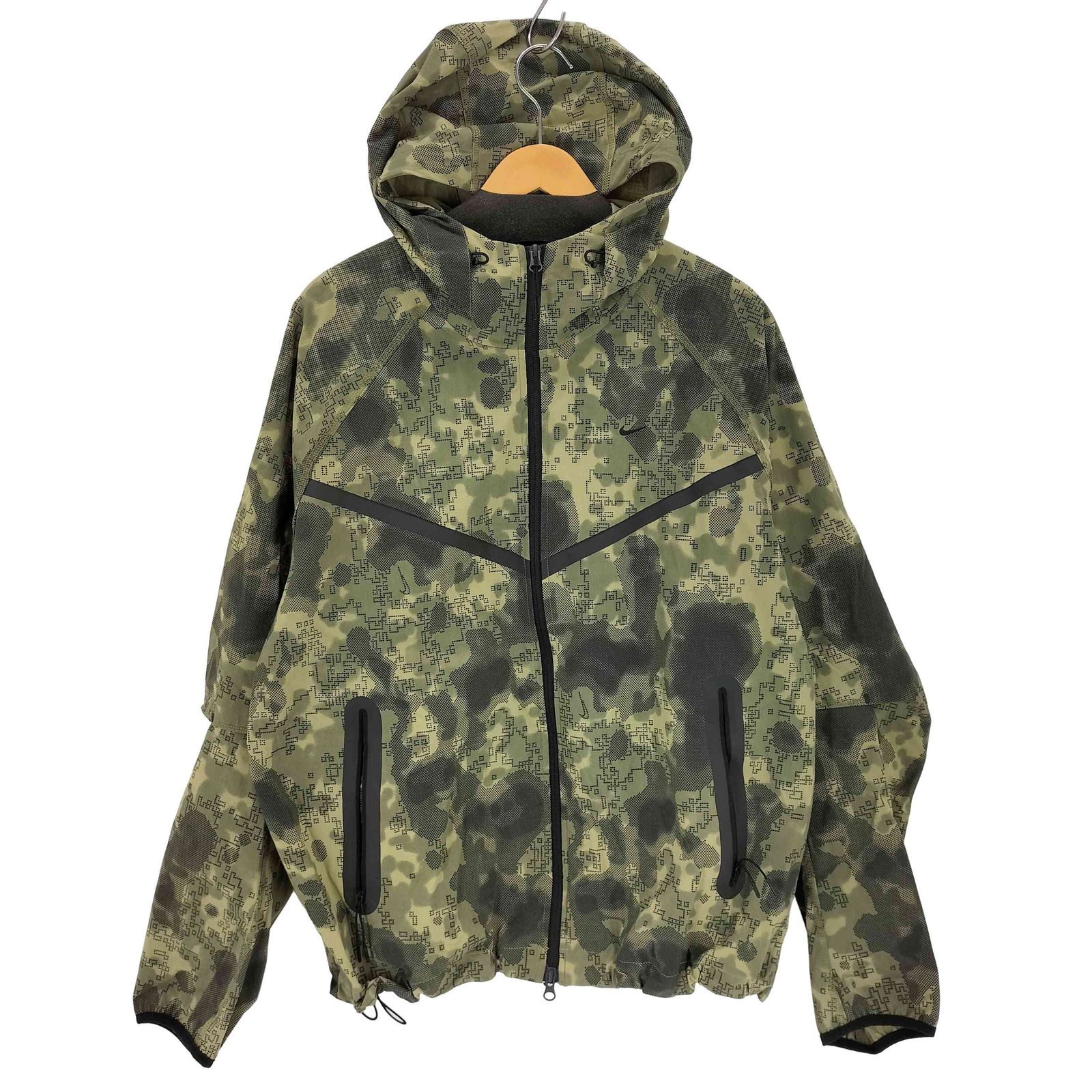 ナイキ NIKE TECH DF WOVEN CAMO WR OS JKT メンズ JPN L