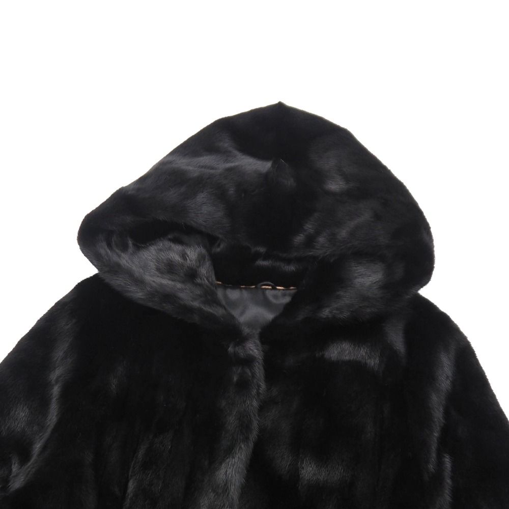 着丈96/デザイン コペンハーゲン カラーミンク ロング ベルト ファーコート 着丈96/デザイン コペンハーゲン カラーミンク ロング ベルト ファー