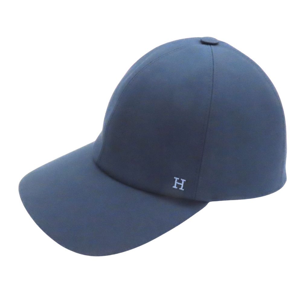 中古】HERMES エルメス キャスケット ライリー・Hドロワ マリン
