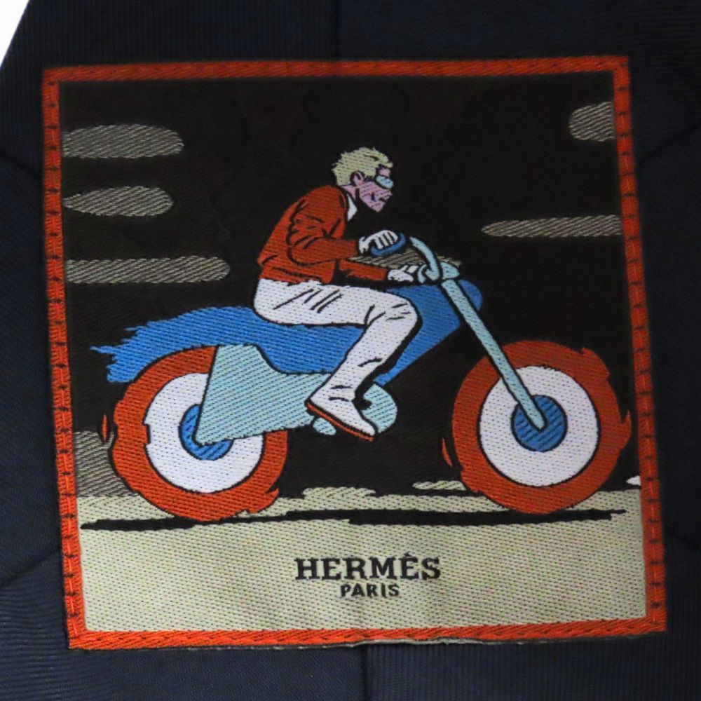 中古】HERMES エルメス キャスケット ライリー・Hドロワ マリン
